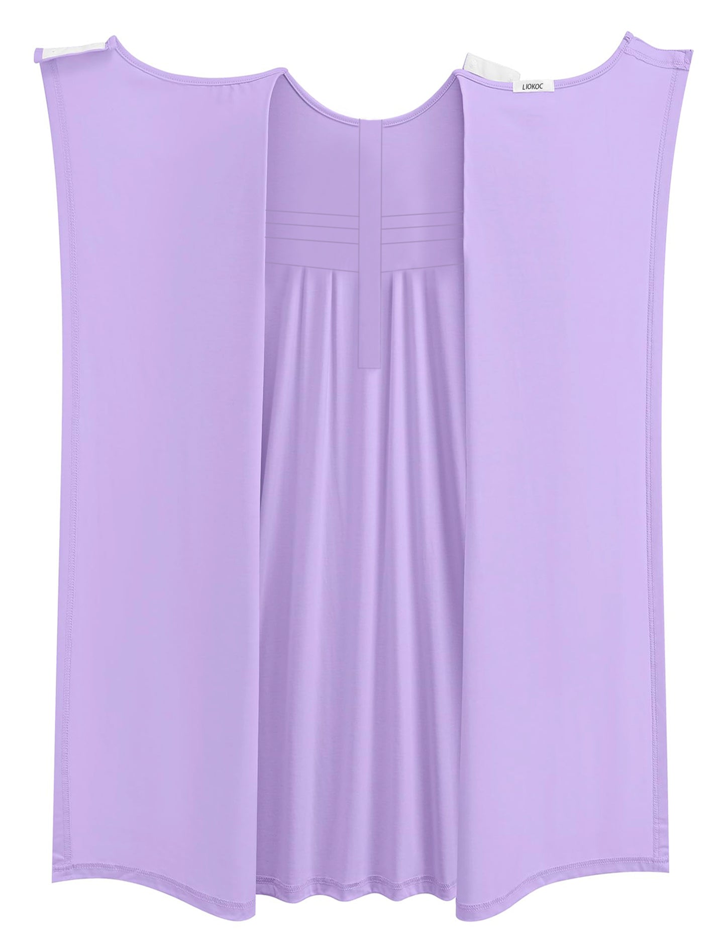 Hospital Gowns for Women Tear Away Snap 3/4 Sleeve Open Back Post Shoulder Surgery Dresses Delivery Nightgown S-3XL